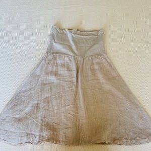 Linen skirt made in Italy
